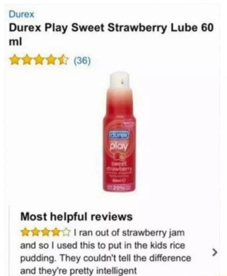 Funny Amazon Durex Play review