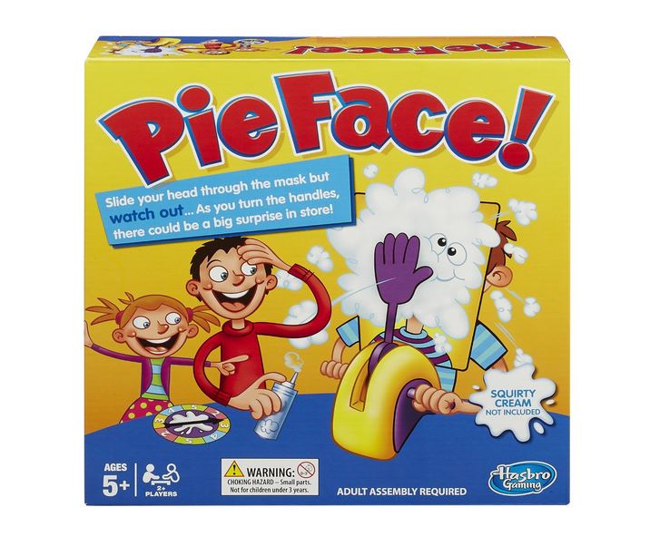 Pie Face game