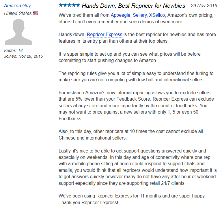 Web Retailer review