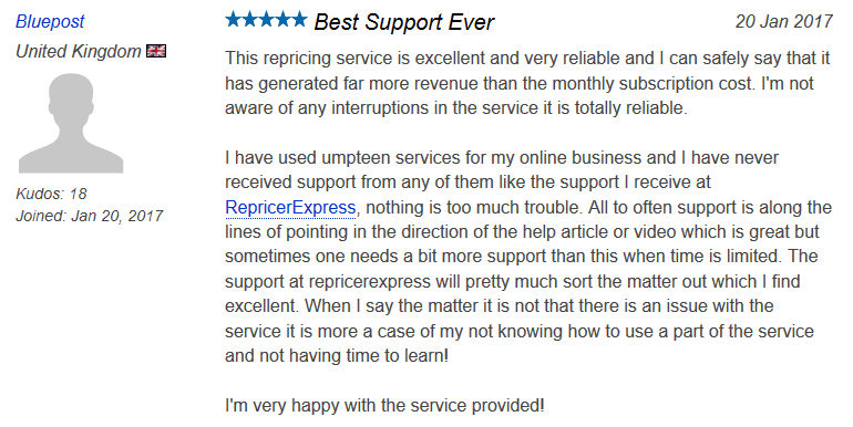 Web Retailer review