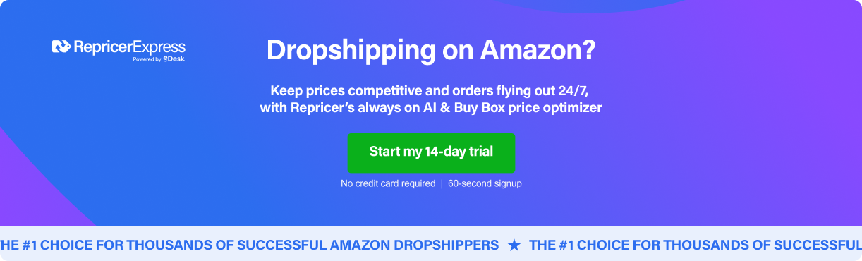 dropship start trial cta