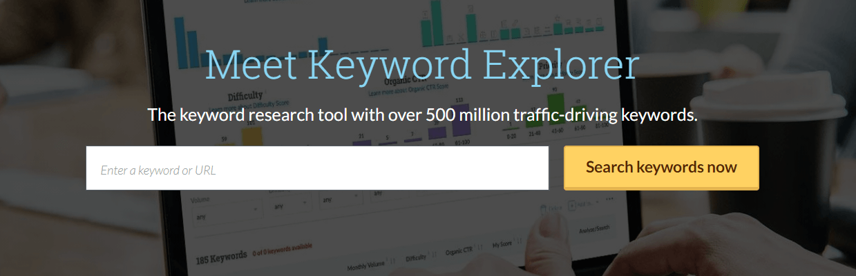 Moz keyword research