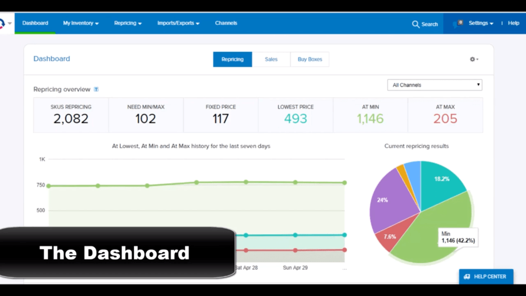 Repricer Dashboard